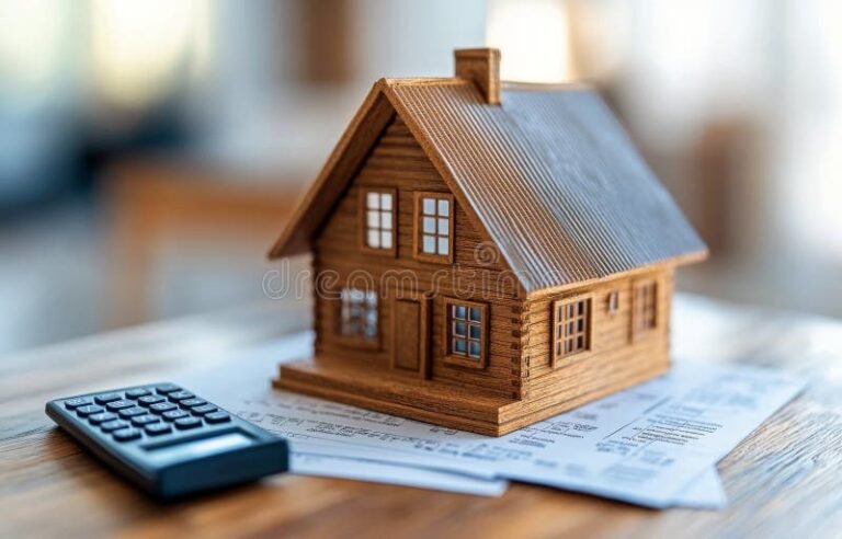 Come Si Calcola Il Mutuo Casa E Quali Sono I Fattori Importanti 2 calcolatrice casa in miniatura documenti finanziari