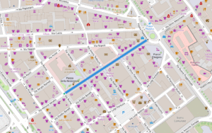 cartina stradale dettagliata di via regina margherita