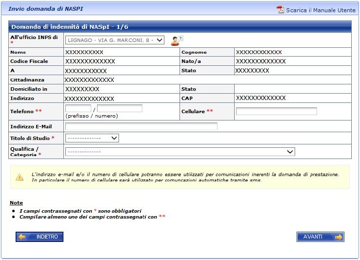 Come Consultare Le Domande Del Servizio NASpI Online 7 Come Consultare Le Domande Del Servizio NASpI Online