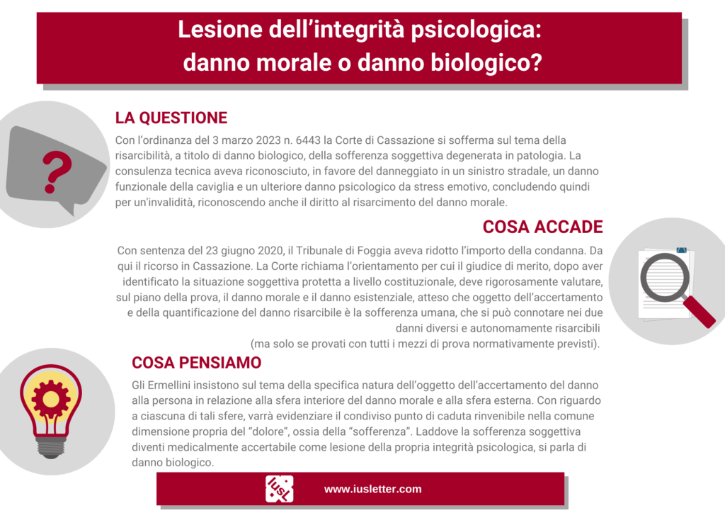 Come Ottenere il Risarcimento per Danni Morali e Psicologici