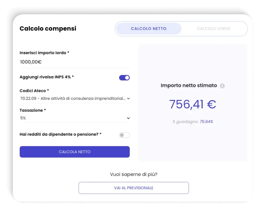 Come si Calcola il Reddito Netto Con Partita IVA in Italia