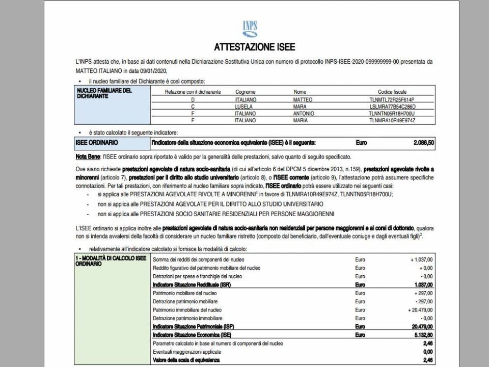 Come Si Calcola L’ISEE Con Un Esempio Pratico Passo Dopo Passo