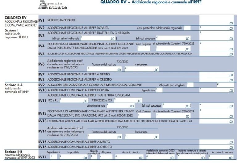 come si compila correttamente la dichiarazione redditi modello unico