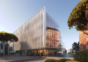 facciata edificio ufficio acli genova citta