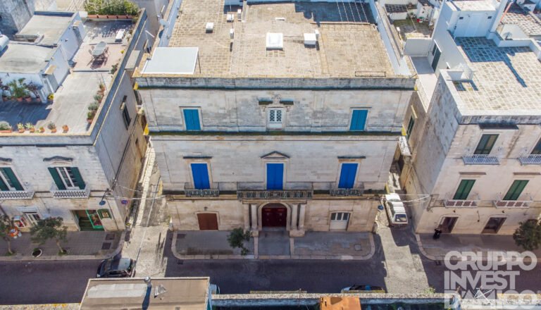 facciata storica della villa san giuseppe brindisi