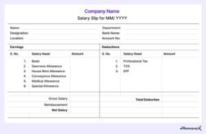 lavoratore che riceve busta paga dettagliata
