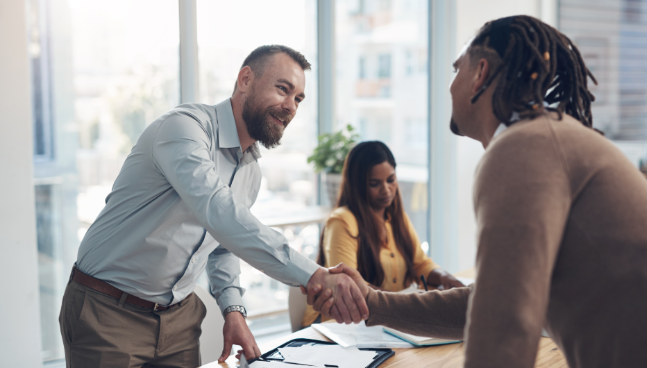 persona che riceve consulenza dal lavoro