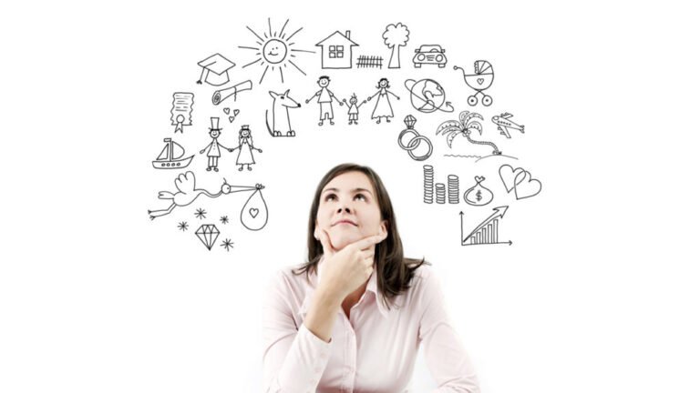 persona serena che pianifica finanze future