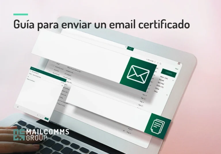 posta elettronica certificata su laptop aziendale